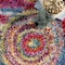 Nuloom Kindra Bohemian Circles Shag Area Rug 2ft 8in x 8ft OZXL02A-2808 - alternate 7